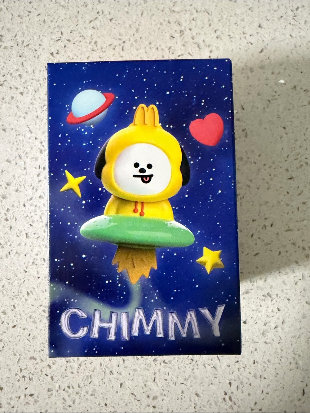 BT21 McDonald’s Chimmy Character Collectible Box - Yellow & Navy
